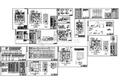 藥廠鍋爐房暖通設(shè)計(jì)cad施工圖