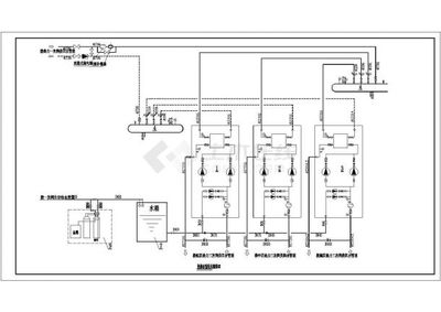 某工程換熱站及水泵房給排水設(shè)計(jì)施工圖(暖通)