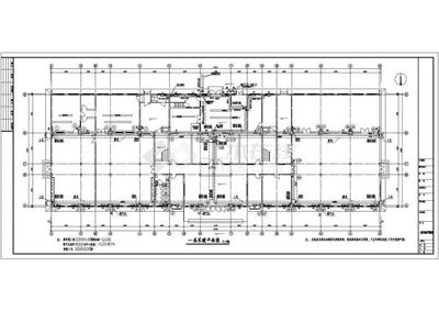 某地四層辦公樓給排水及暖通設(shè)計(jì)施工圖